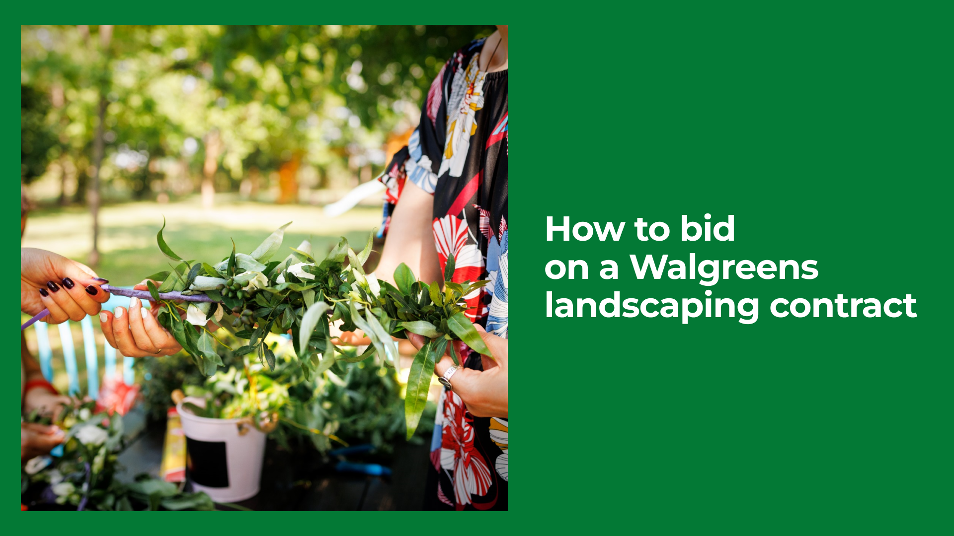 How to Bid on a Walgreens Landscaping Contract: 2026 Guide