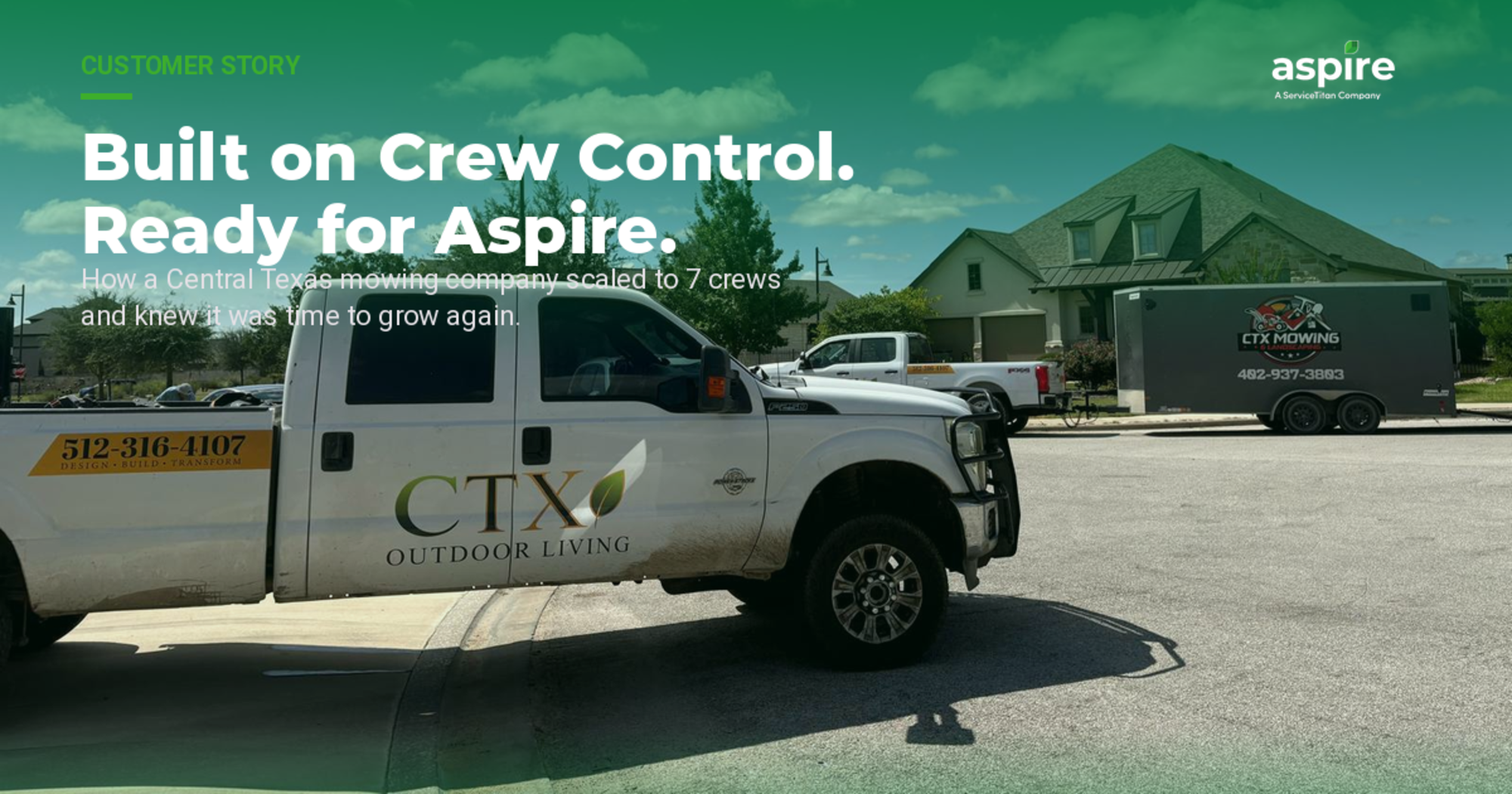 From 1 Phone to 7 Crews: CTX Mowing Grows With Crew Control, Steps Up to Aspire